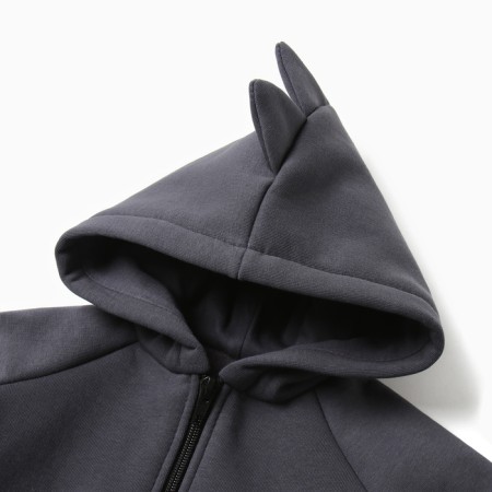 Costume: sweatshirt and pants crumb I am dino, height 86-92, dark gray-1
