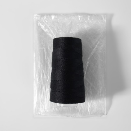 Threads 200ll, 500 m, black color No. 6818-3