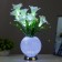 Night Crocus 9XLED 4000K white 15x15x40cm Risalux