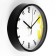Wall watches, D-20 cm, interior, classic, "three", silent