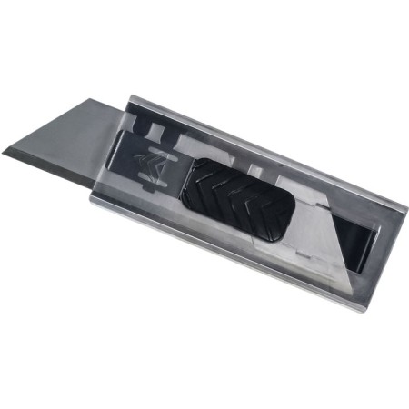 The blades are interchangeable for knives Encor 9698, trapezoidal, 10 pcs.