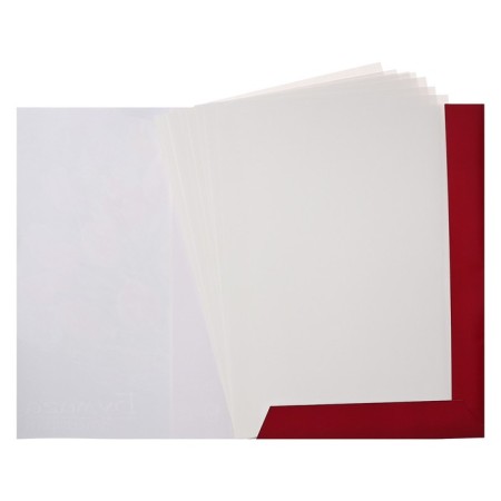 A4 pastel paper, 16 sheets De Luxe, 200 g/m2, in folder-4