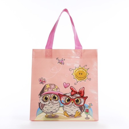 Baby bag without fastening, pink color-1