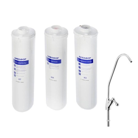 Water cleaner "Aquaphor" crystal n, 26 x 9 x 35 cm, 2 l/min
