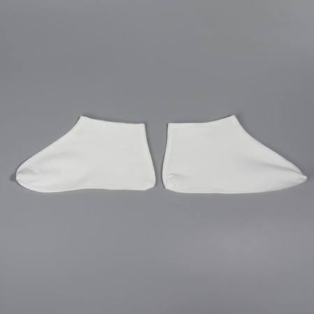 Socks for pedicure, cotton, one size, white color-5
