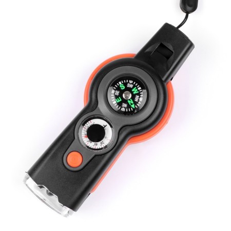 Compass multifunctional "scout", whistle, thermometer, flashlight-1