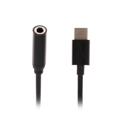 Luazon adapter, from Type-C to Jack 3.5, black