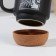 Ceramic mug with a cork bottom is expensive to “be the first”, 400 ml