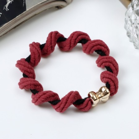 Hair elastic band "Mahrushka Elite Bow" Vitkok, 5 cm, mix