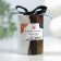 Candle cylinder 5x7.5cm, "crystalline pattern", ginger