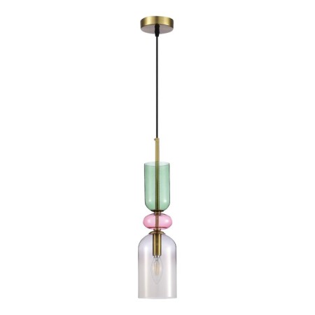 STL LUCE Sus. SL2000.203.01. GEA. 1x40 W, E14, 11x11x40 cm, golden color-3