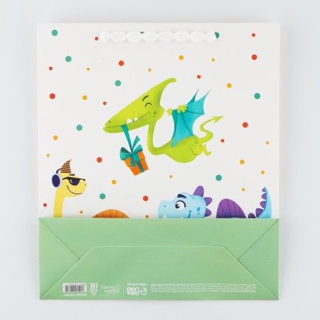 Laminated vertical package "Happy Birthday", m 26 x 30 x 9 cm-8