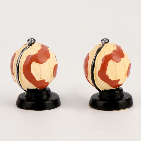 Miniature Puppet "Globe", set 2 pcs., Size 1 pc. - 2 × 2 × 2.5 cm-3