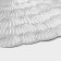 Set of serving napkins on the table "Budons", d = 38 cm, 4 pcs, color silver