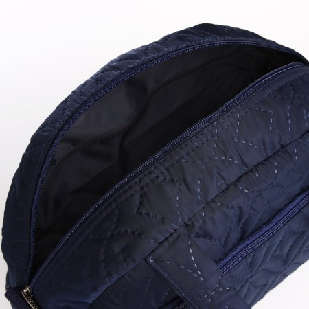 Sports bag with lightning, external pocket, long belt, blue color-2