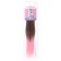 SIM-BRAIDS Kanecalon Two-color, corrugated, 65 cm, 90 grams, light pink color (#FR-12)