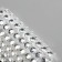 Rhound rhinestones, d = 6 mm, 160 pcs on the sheet on the sheet, the color is silver