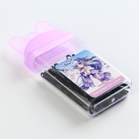 Invisibility for hair "most stylish" 20 pcs., Invisible length 5 cm-2