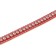 The collar is double-leather, with rhinestones, 24-28 x 1.2 cm Mix of flowers