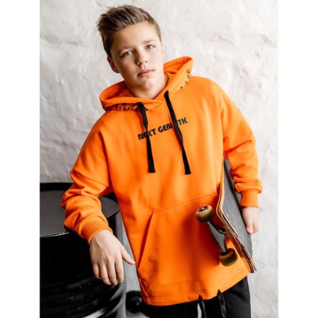 Hoods for the boy "Happy", height 164 cm, orange color-1