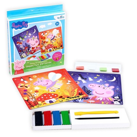 Set for creativity from plasticine "Peppa in Wonderland"-1