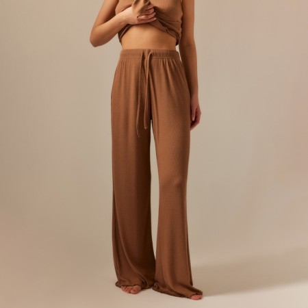 Women's home pants SL Home p. S, coffee