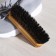 Tarry shoes brush, 14 × 4 cm, horse hair