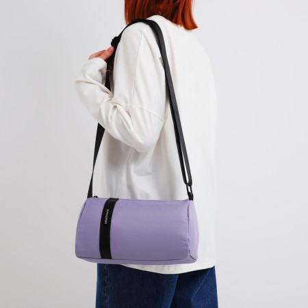 Youth bag with lightning, lilac color