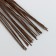 Wire for creativity "Florico" 0.3 mm, 30 pcs, 40 cm, in paper braid, brown