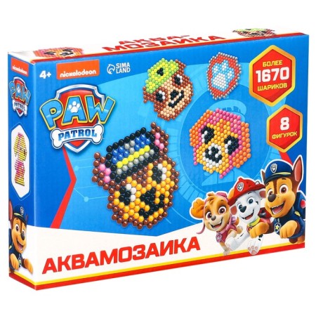 Aquamosaic large set, 8 figures PAW PATROL-1