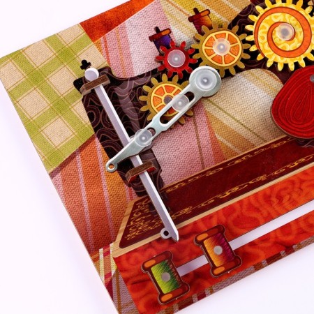 Biziborn - training board "Sewing machine"-3