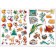 ABC with stickers "such different animals." Mikhailov P.