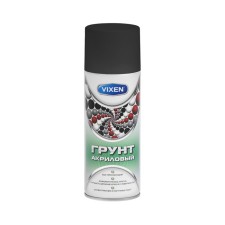 Universal soil Vixen, acrylic black, aerosol 520 ml VX-22001