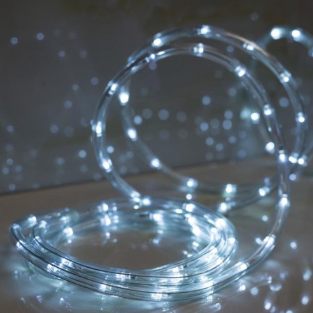 Luazon Lighting 10 mm light cord, IP65, 5 m, 24 LED/m, 220 V, 8 modes, white glow-1