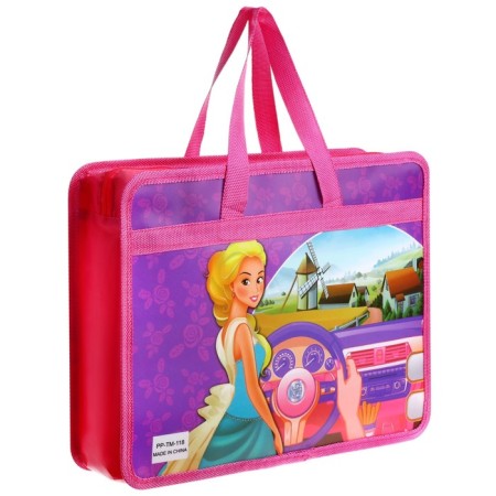 Folder with pens plastic A4, 37 x 22 x 5 cm "Princess"-5