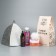 Gift set "5 in 1" Scrub, shampoo, spray, combined hat, white washcloth