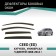 Defly window deflectors for Kia Ceed (ED), 2006-2012, hatchback, station wagon, 5 doors