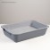 Toilet with a grid "Bella" for cats, 37 x 27 x 8 cm, gray