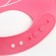 Bibslate for feeding silicone with pocket, pink color