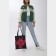 Lady Boss chop bag without lightning, without lining, black color