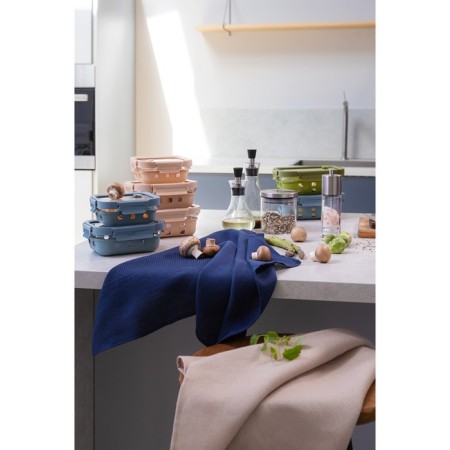Container for baking, storage and carrying of products in the Smart Solutions cover, Blue color, 1050 ml-4