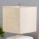Bertin table lamp 1x40W E14 pr-1,6M white/Bezh 15x15x23.5cm