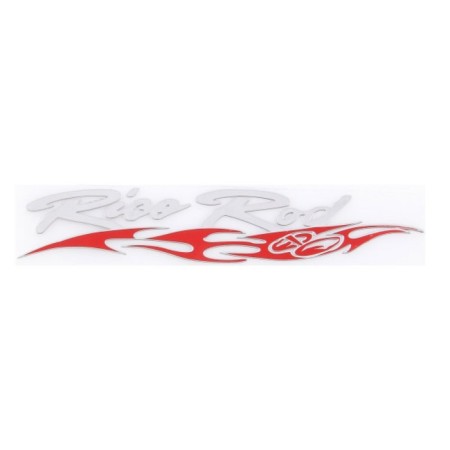Skyway Metalloplastic Skyway "Ricerod", sticker, red, 140*25 mm