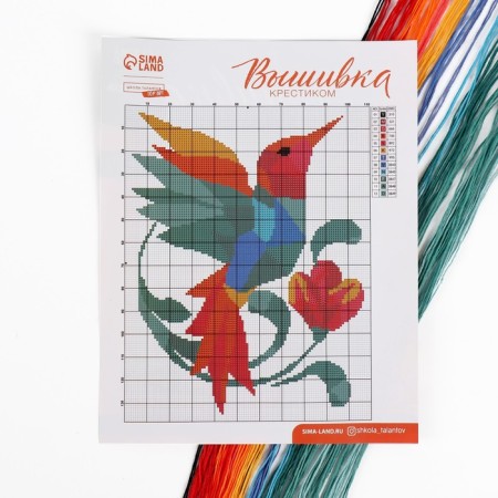 Cross -Cross "Hummingbird", a set for creativity, 20 x 25 cm-2