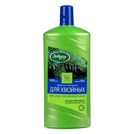 Liquid organ-mineral fertilizer "Good power" for conifers, 1 liter