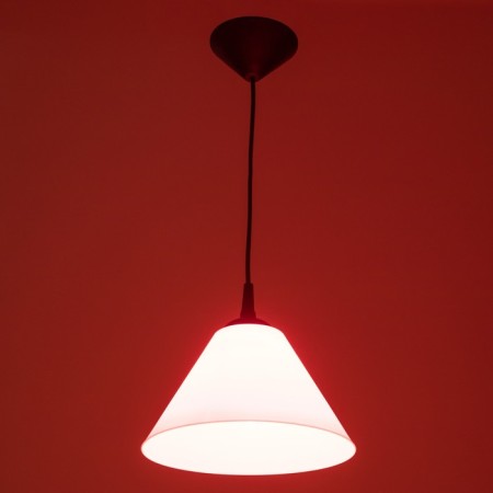 Susage "cone" 1x15W E27 Model: BR 00270 Black/Red 25x25x15cm-2