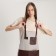 Apron for the master, the color of gray/brown