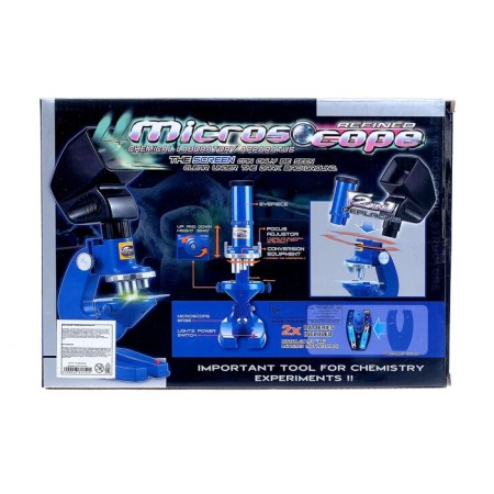 Children's microscope "Young researcher" 2 in 1, with backlight, a replaceable display and accessories-6