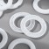Curtains for curtains d3.5/5.5cm (nab 10pcs price for nab) matte white au