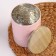 Bank with a lid for bulk products "Mona Rose", 1.7 l, d = 12 cm, h = 15.2 cm, pink color